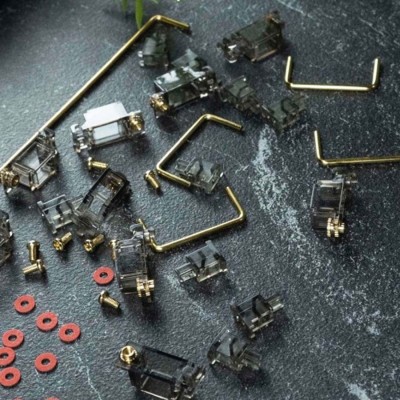 Durock V2 Smokey PCB Screw in Stabilizer Set For Mechanical Keyboard